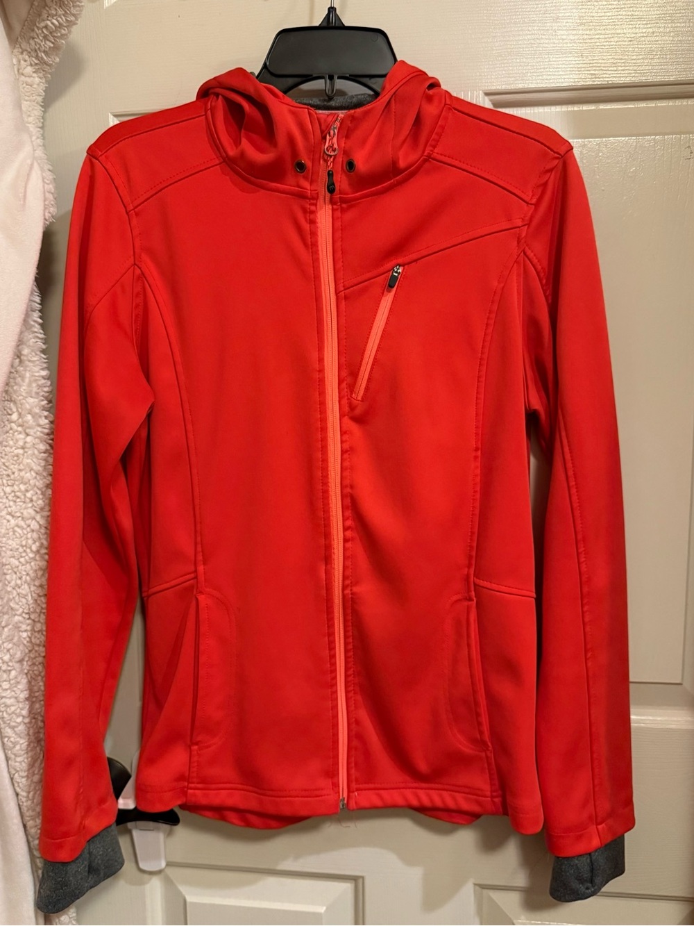Mondetta Red Hooded athletic leisure Jacket - Women's